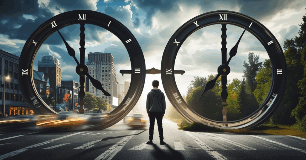 A Arte do Equilíbrio Temporal: Como Encontrar o Ponto Ideal Entre Paciência e Urgência